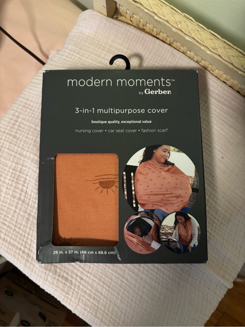 Gerber Multipurpose Scarf & Cover in Rust Orange